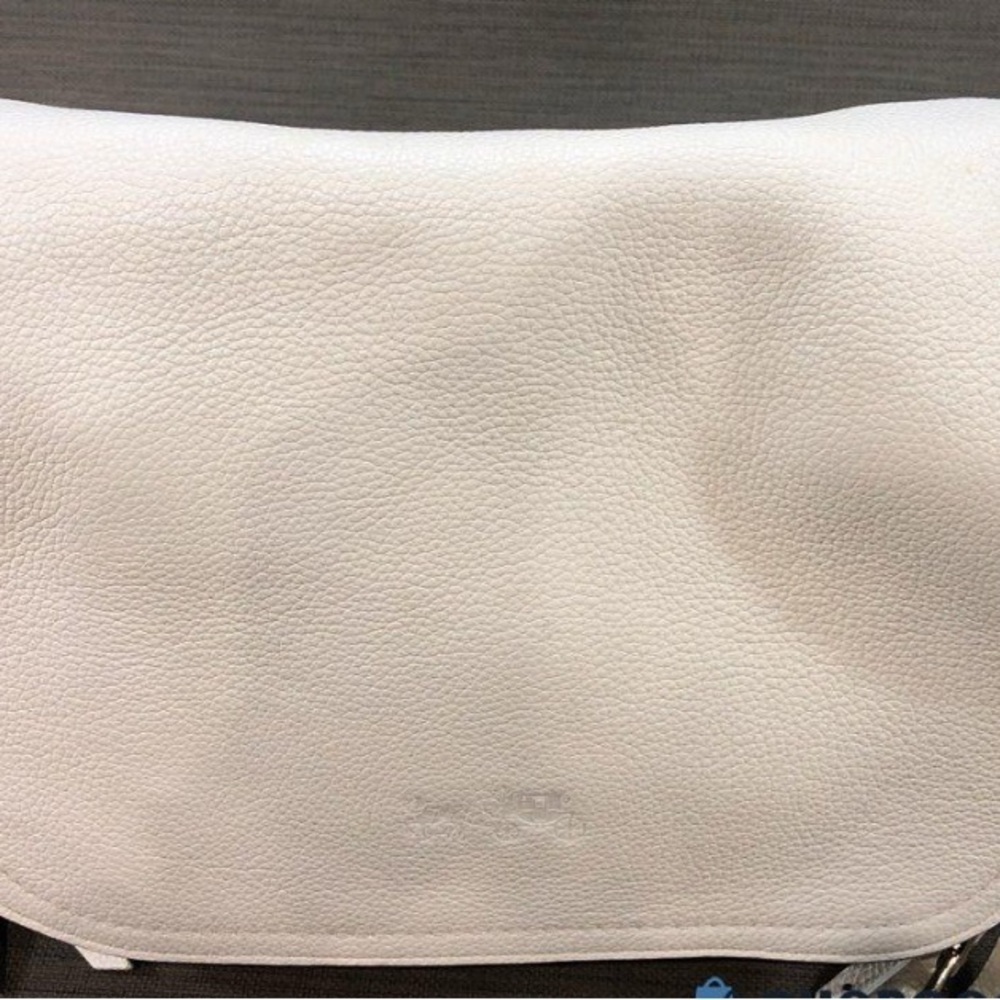 Coach Dakotah 34397 Cream Leather Shoulder Bag - Picture 6 of 16